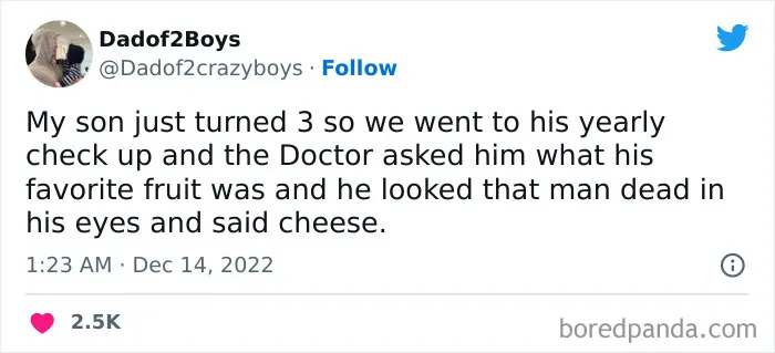 30 Of The Funniest And Most Relatable Parenting Tweets Of The Month, December Edition