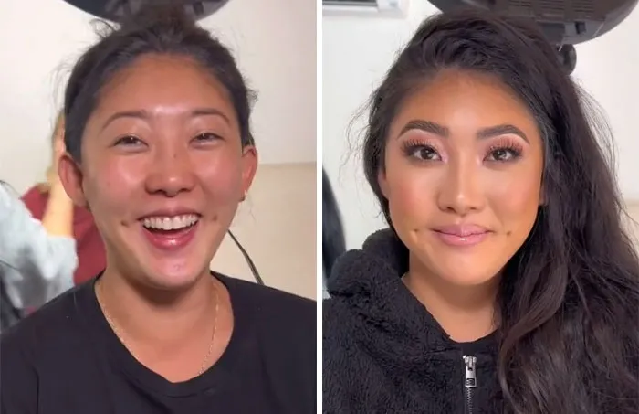 Esta maquilladora muestra cómo transforma a sus clientas y aquí tienes 30 fotos para comparar
