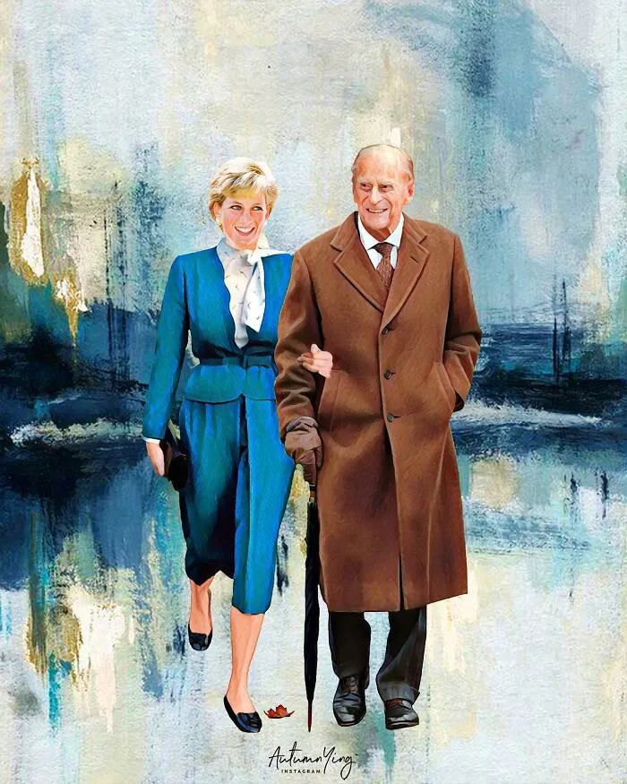 "What If She Was Alive?": Artist Imagines What Life Would Be Like For The Royal Family If Princess Diana Was Still With Us (24 Pics)