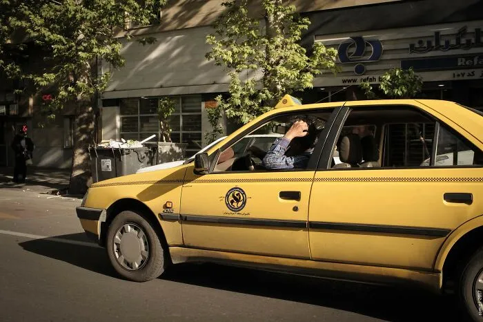 Drunk Person Was Told They Were Getting A Free Taxi Ride But The Driver Didn't Wnat To Let Them Out Until They Paid