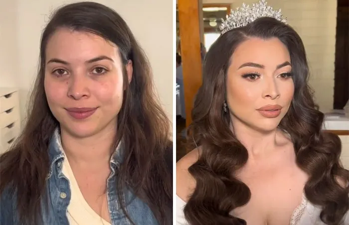 Esta maquilladora muestra cómo transforma a sus clientas y aquí tienes 30 fotos para comparar