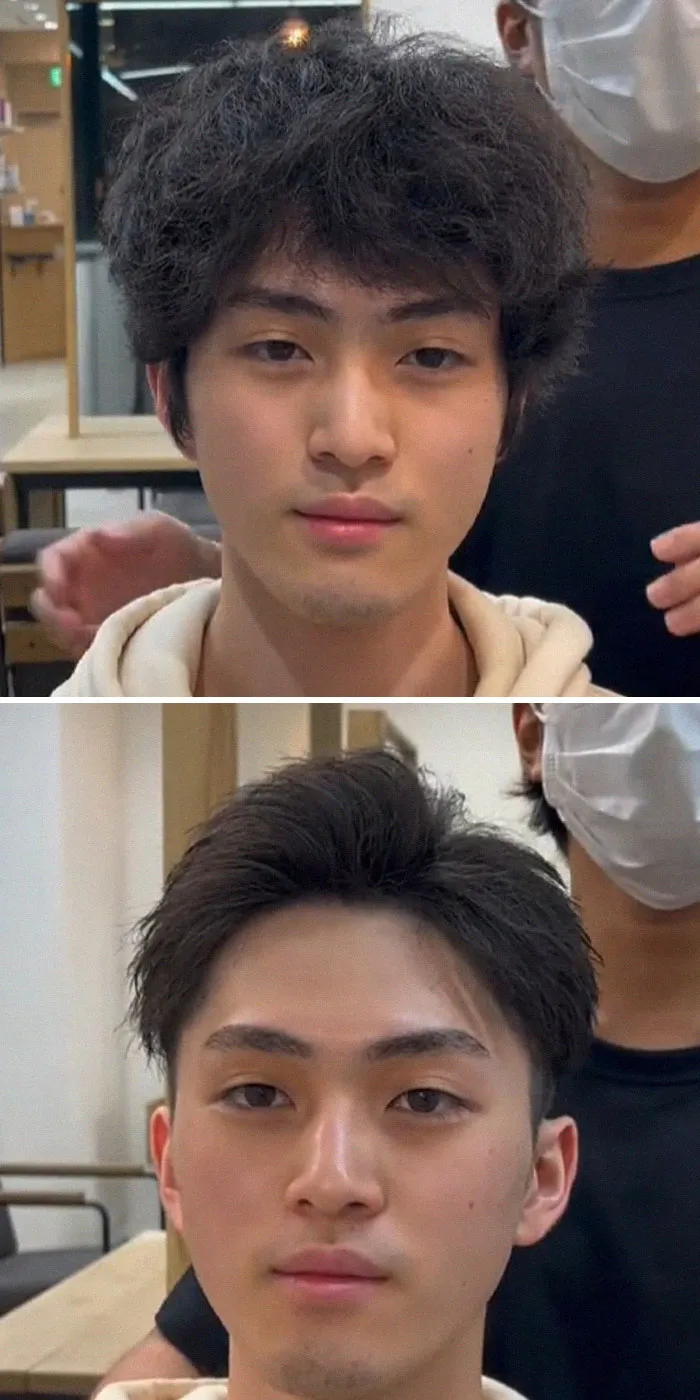 Este peluquero japonés muestra la importancia del peinado en los cambios de imagen (30 fotos nuevas)