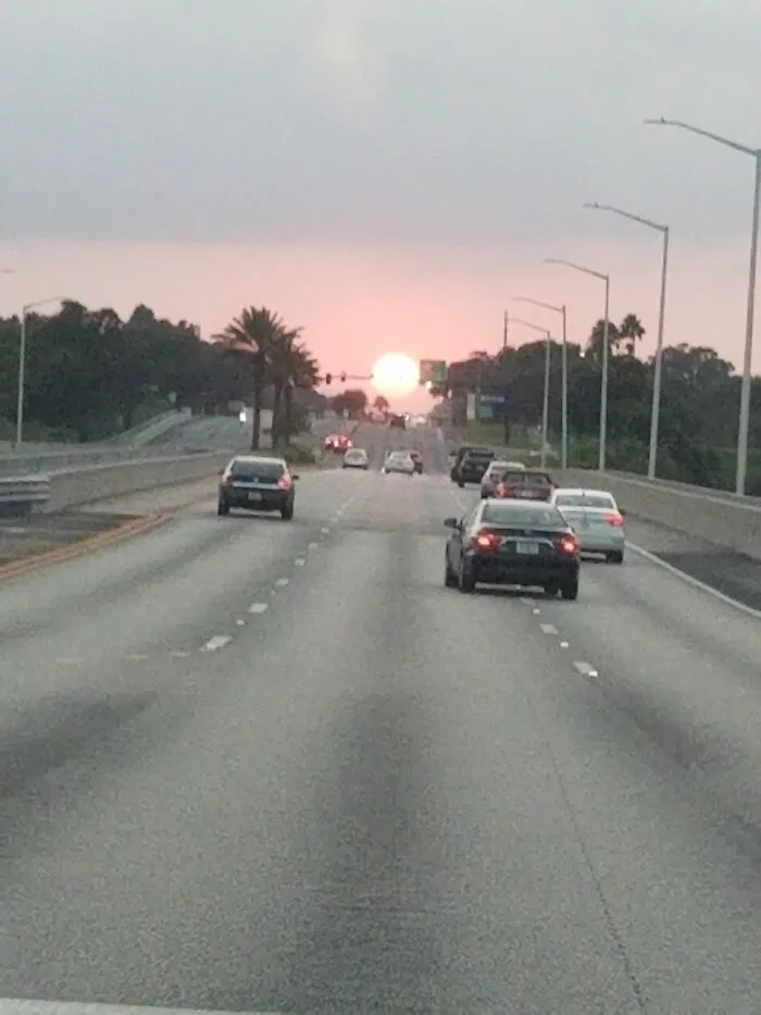 Turned West Onto Hwy 50 In Ocoee Fl And Saw This. We Were Gobsmacked
