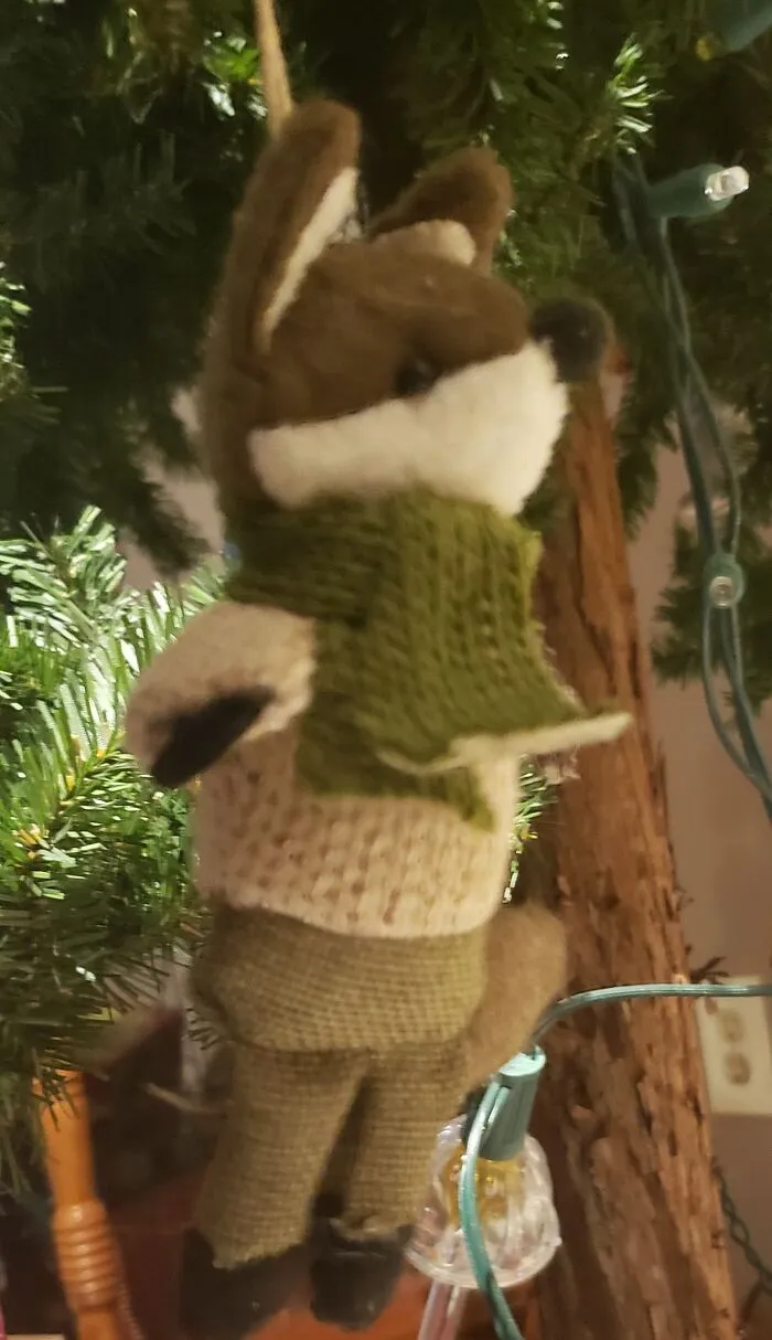 This Poorly  Designed Fox Ornament