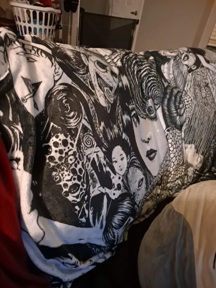 Junji Ito Blanket :d