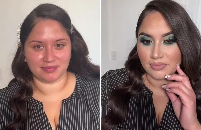 Esta maquilladora muestra cómo transforma a sus clientas y aquí tienes 30 fotos para comparar