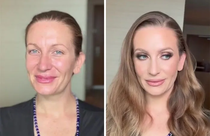 Esta maquilladora muestra cómo transforma a sus clientas y aquí tienes 30 fotos para comparar