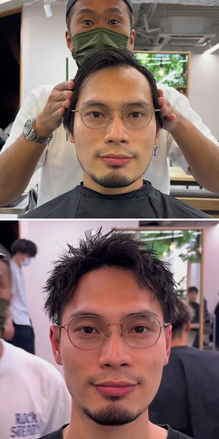Este peluquero japonés muestra la importancia del peinado en los cambios de imagen (30 fotos nuevas)