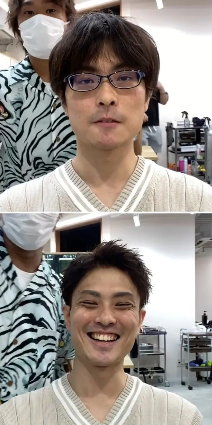Este peluquero japonés muestra la importancia del peinado en los cambios de imagen (30 fotos nuevas)