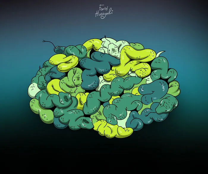 I Have Illustrated Human Brains (8 Pics)