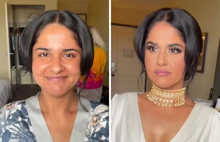 Esta maquilladora muestra cómo transforma a sus clientas y aquí tienes 30 fotos para comparar