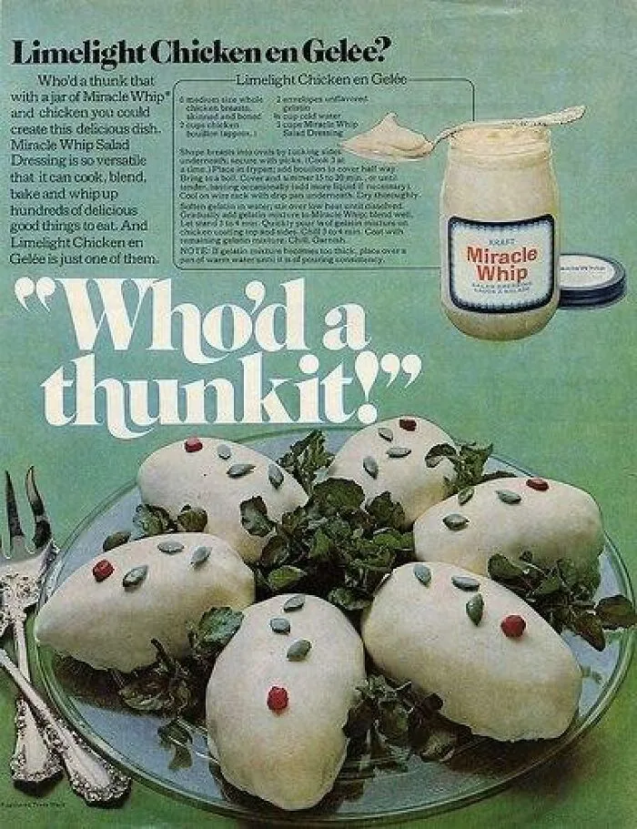 35 Horrifying Vintage Recipes That Would Have Made Your Party A Success Decades Ago (New Pics)