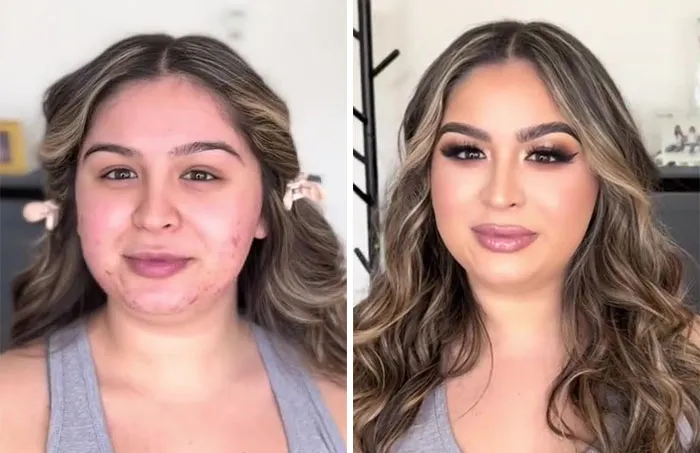 Esta maquilladora muestra cómo transforma a sus clientas y aquí tienes 30 fotos para comparar