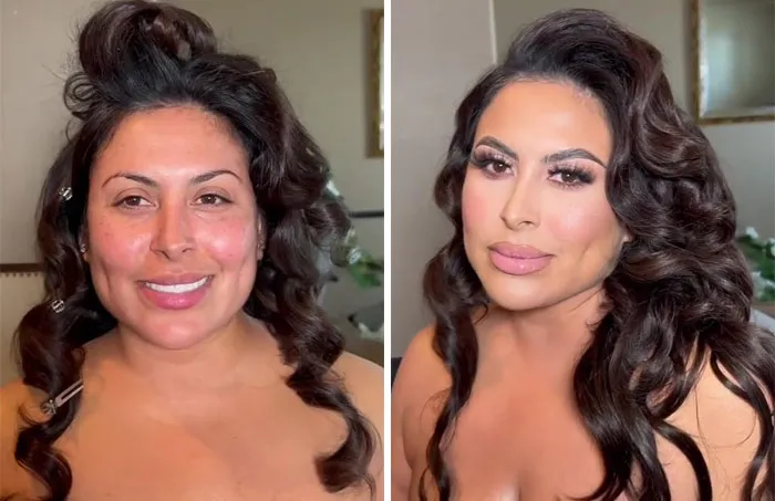 Esta maquilladora muestra cómo transforma a sus clientas y aquí tienes 30 fotos para comparar