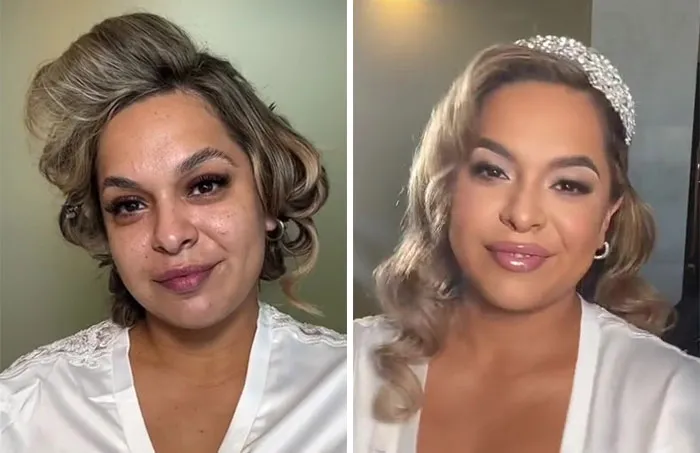 Esta maquilladora muestra cómo transforma a sus clientas y aquí tienes 30 fotos para comparar