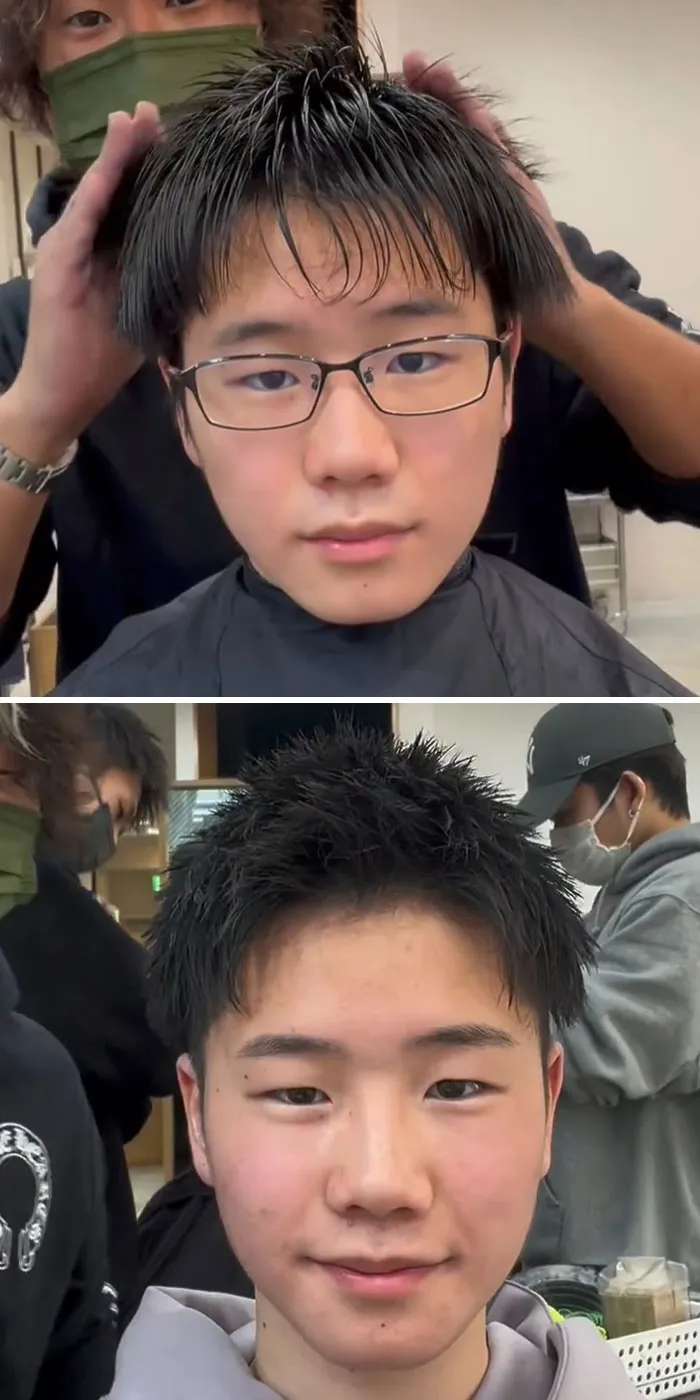 Este peluquero japonés muestra la importancia del peinado en los cambios de imagen (30 fotos nuevas)