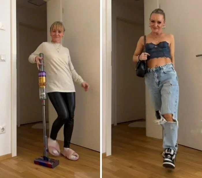 "Transformando a mi madre en mí": 30 Mamás sometidas a increíbles e inesperados cambios de imagen