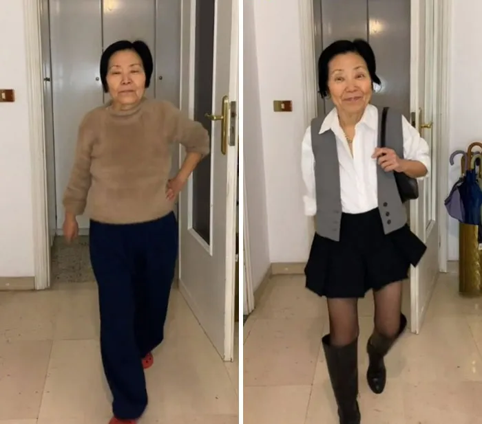 "Transformando a mi madre en mí": 30 Mamás sometidas a increíbles e inesperados cambios de imagen