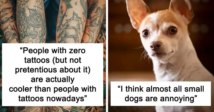 "Girls Just Pretend To Like It": 40 People Reveal What Unpopular Opinions They Have About Our Society