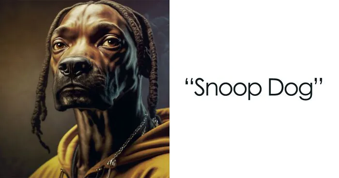 I Wanted To Entertain Myself By Seeing What Dog Puns Would Actually Look Like, And Here Are 27 Images Generated With An AI