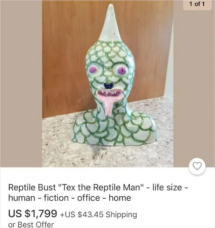 This Instagram Account Collects Images Of The Weirdest Things Sold On eBay, And Here Are 40 Of The Best Finds (New Pics)
