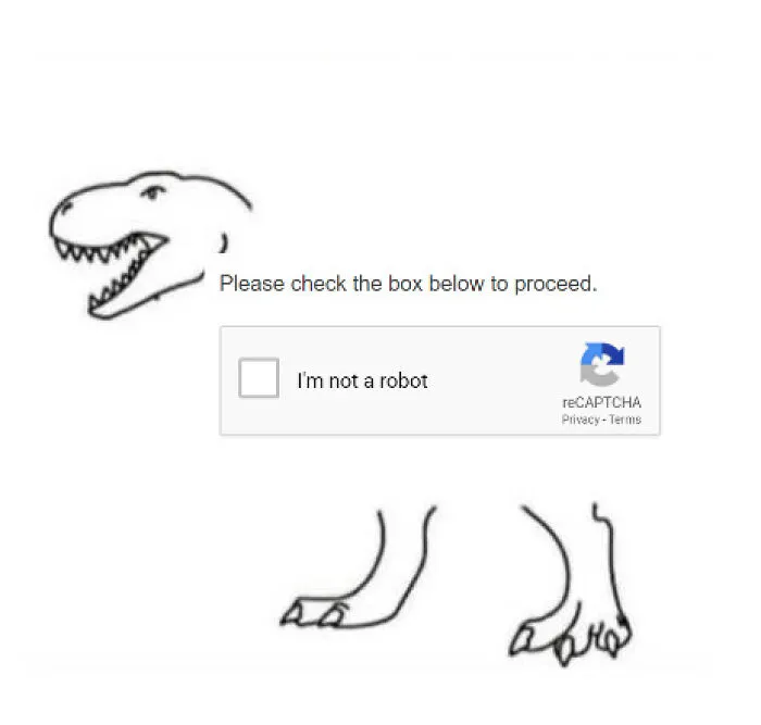 A Challenge Is Made To Twitter Users, Where A Dinosaur Should Be Completed By Proving That The A.i. It's Not Necessary (30 Pics)