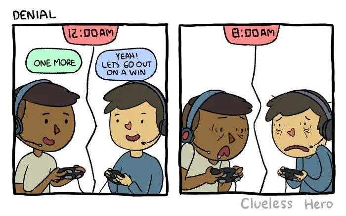 These Artists Make A Comic Series Called "Clueless Hero", And It's Set In A Fictional Gaming World (35 New Pics)