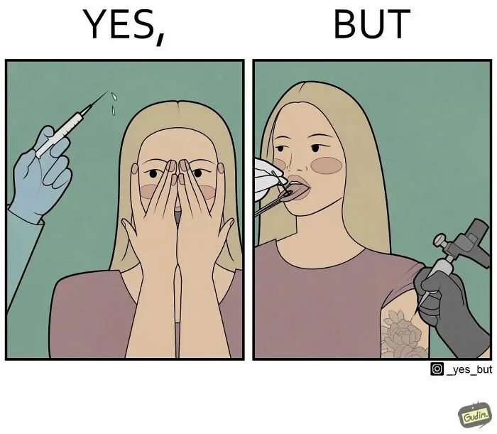 Artist Captures The Irony Of Everyday Moments In 27 “Yes, But” Illustrations (New Pics)