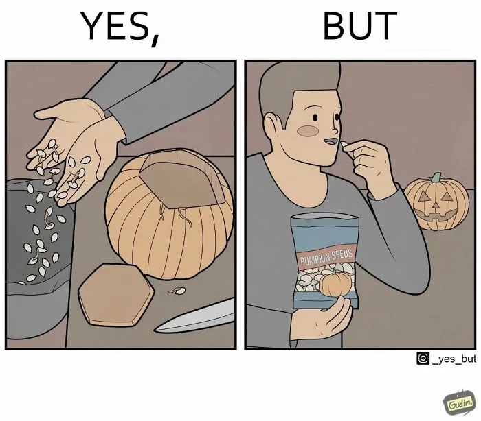 Artist Captures The Irony Of Everyday Moments In 27 “Yes, But” Illustrations (New Pics)