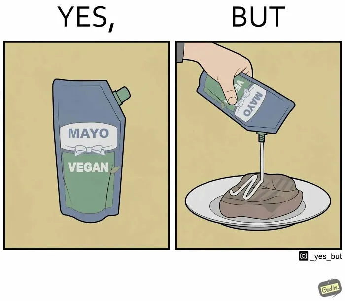 Artist Criticizes Our Society By Showing Two Different Sides Of The Same Story (25 New  Comics)