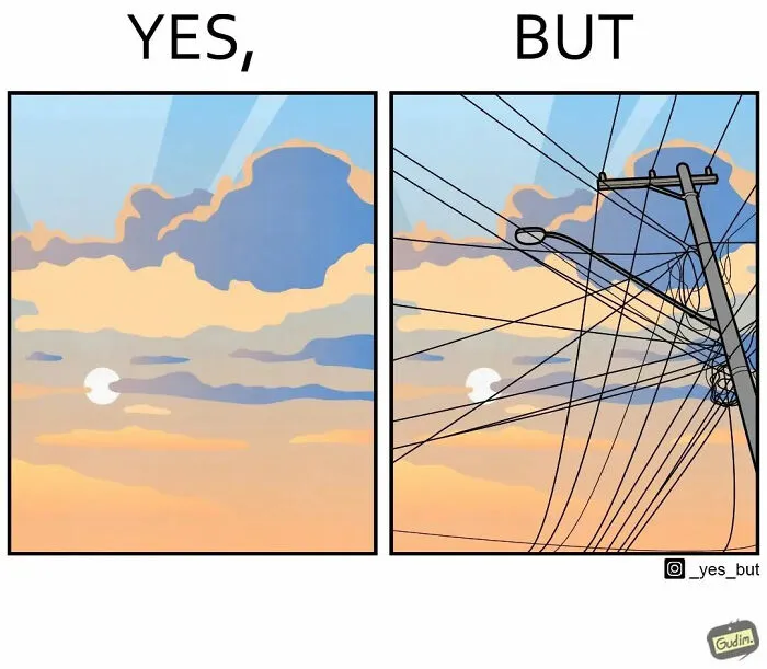 Artist Captures The Irony Of Everyday Moments In 27 “Yes, But” Illustrations (New Pics)