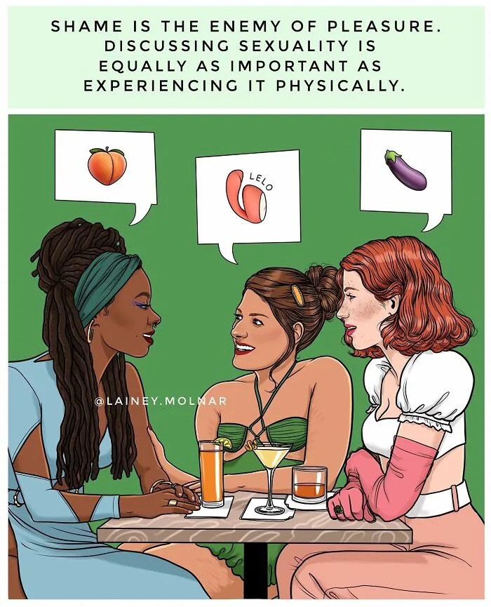 30 Honest And Relatable Comics Exploring Societal Standards By Lainey Molnar (New Pics)