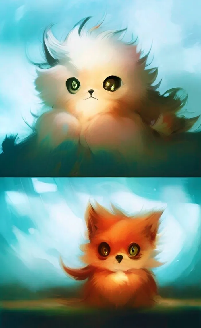 Tiny Weird Floofs