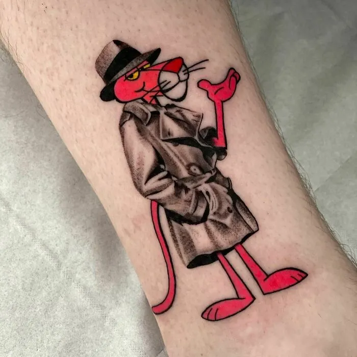 Pink Panther Tattoo