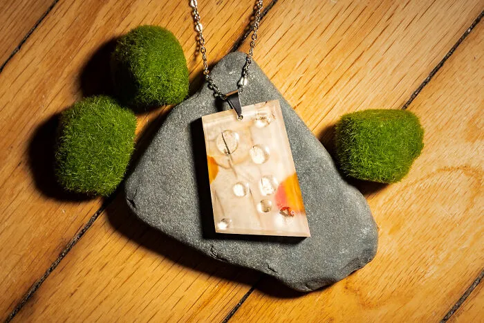 Birch Bark And Rose Petals