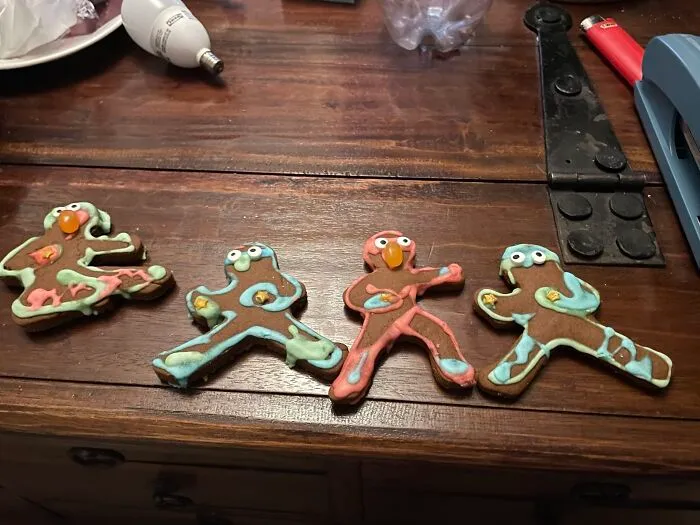 Claire’s Ninjabread Muppets