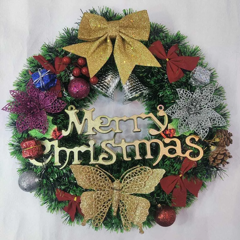 Christmas Decorations Wreath For Front Door