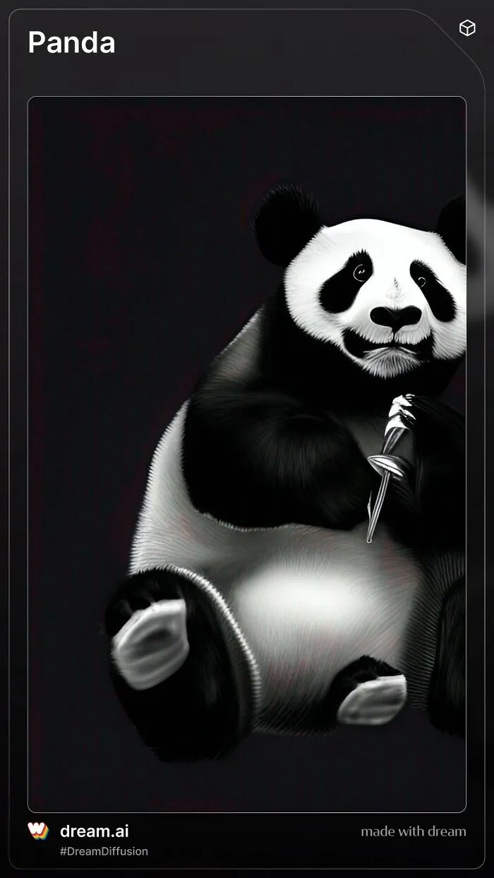 A Bored Panda!