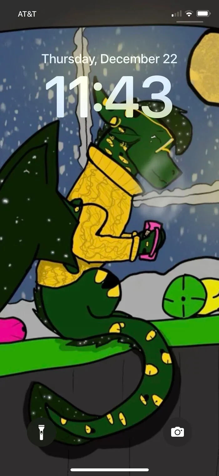 A Drawing I Did For Winter. I’m Pretty Proud Of It