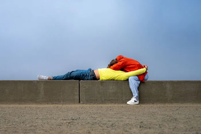 “Primordial” de la serie “Momentos cándidos en la calle” por Eric Davidove