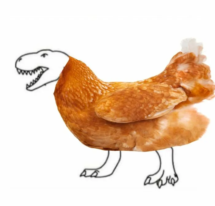 "Complete This Image In A Way That Proves You Won’t Be Replaced By AI": 30 People Finish A T-Rex Sketch In A Way AI Wouldn't
