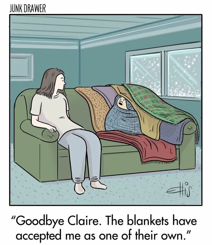 Funny One-Panel Comics By Ellis Rosen With A Sudden Twist