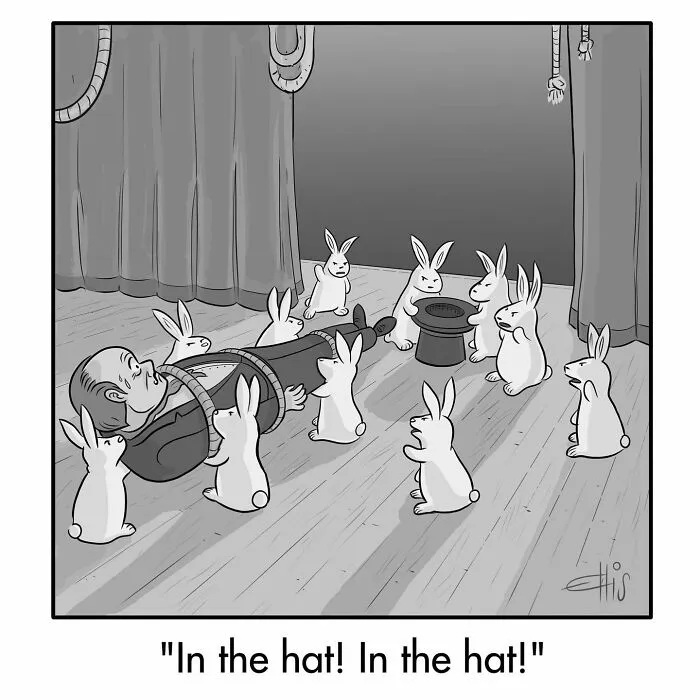 Humorous One-Panel Comics By Ellis Rosen (50 Pics)