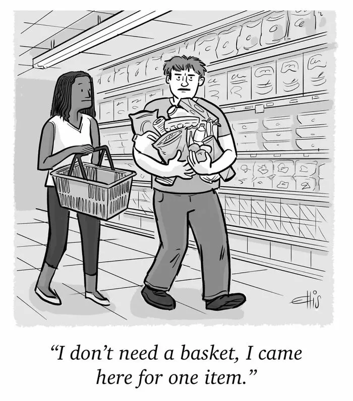 Humorous One-Panel Comics By Ellis Rosen (50 Pics)