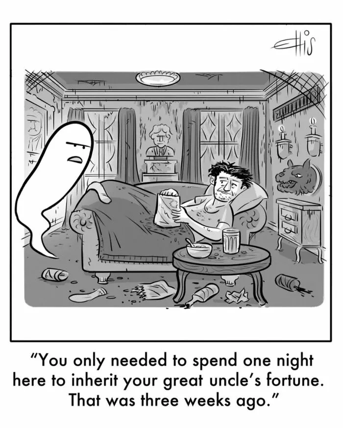 Humorous One-Panel Comics By Ellis Rosen (50 Pics)