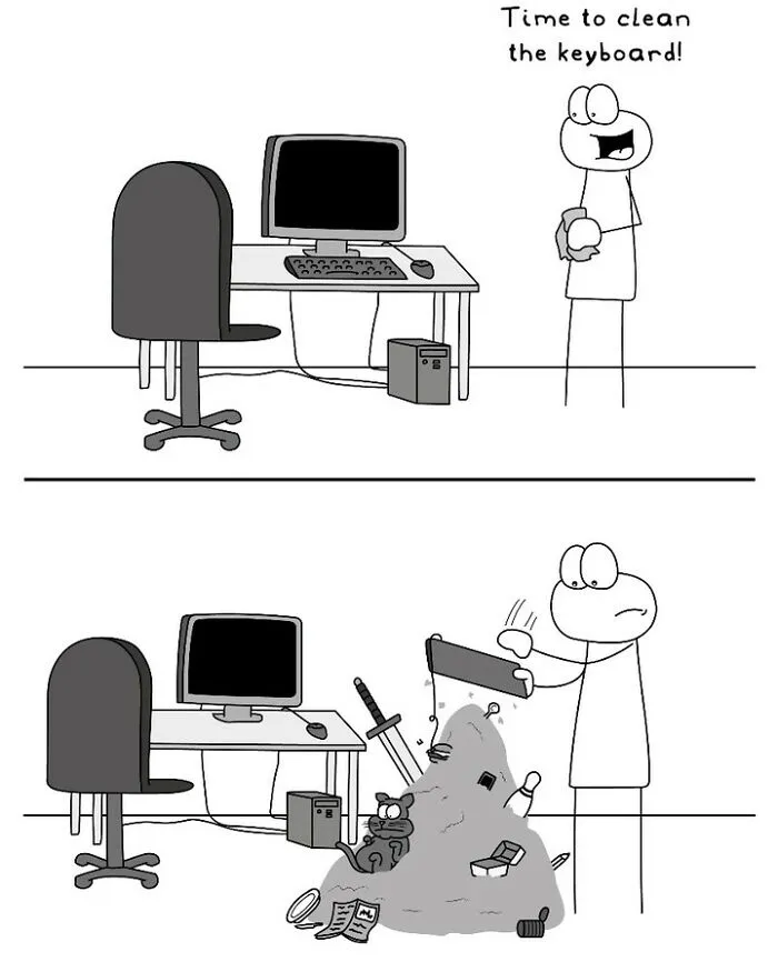 Danish Artist Creates Funny And Silly Comics That You Might Find Relatable (35 Pics)
