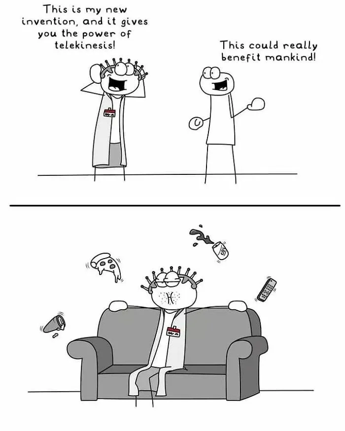 Danish Artist Creates Funny And Silly Comics That You Might Find Relatable (35 Pics)