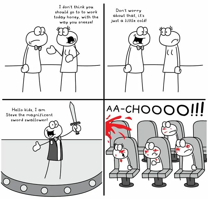 Danish Artist Creates Funny And Silly Comics That You Might Find Relatable (35 Pics)
