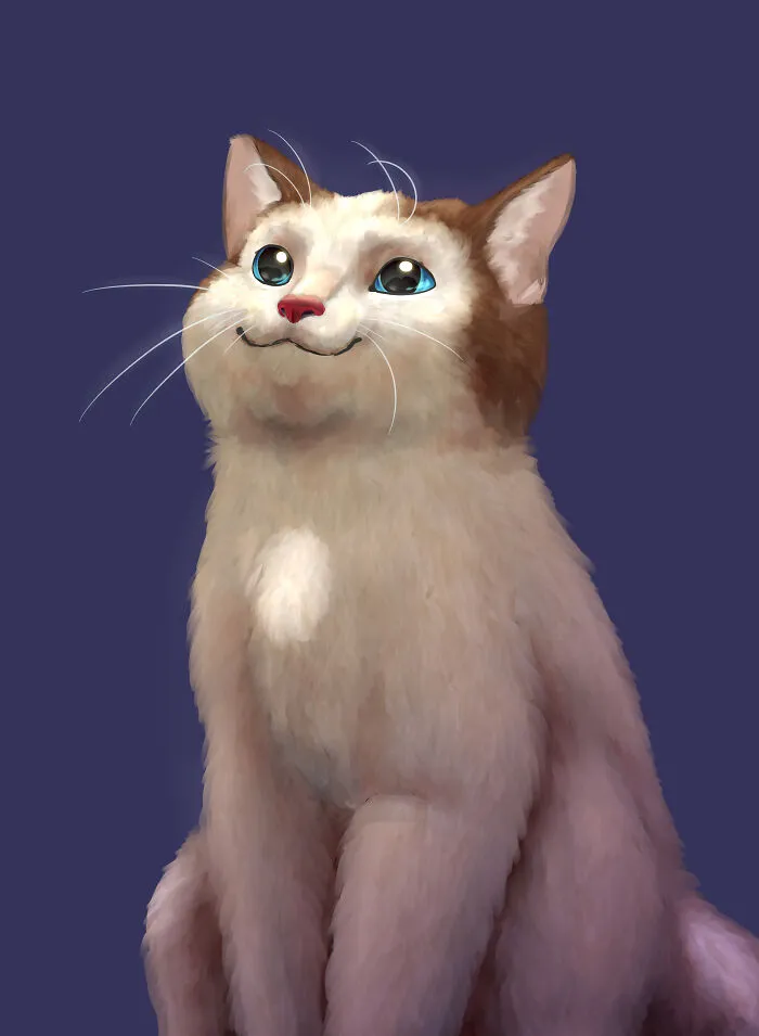 Im Not A Good Drawer But Tbh It Looks Like Pop Cat 🤣