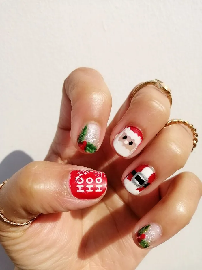 Cutest Christmas/ Winter Nail Art Designs